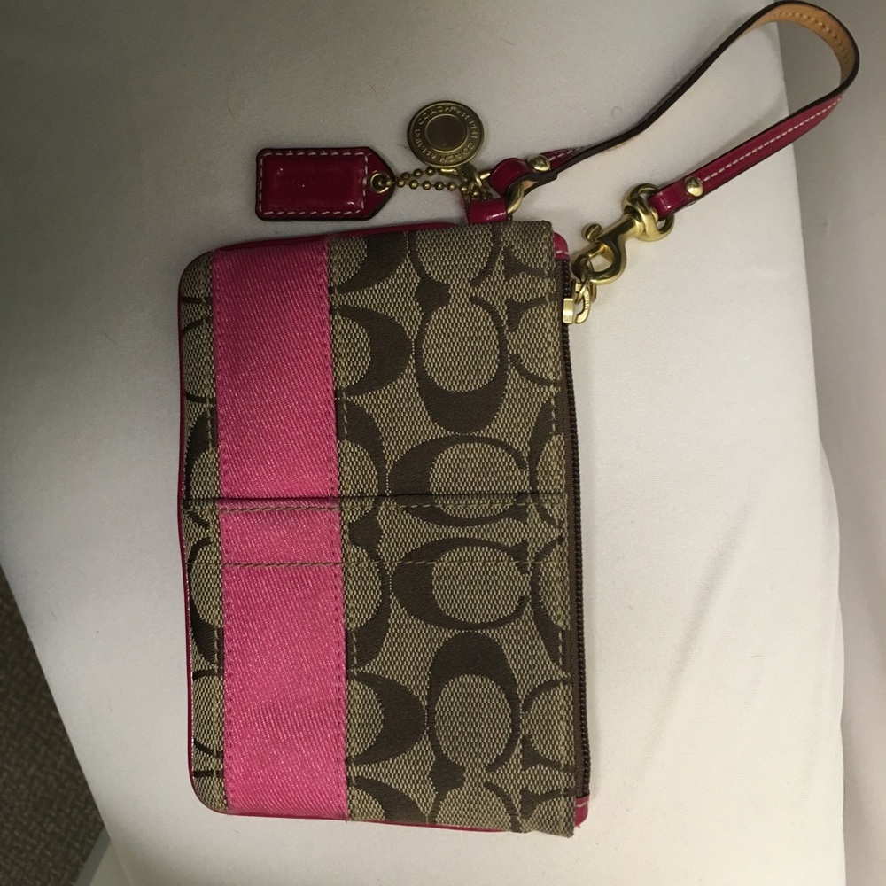 Coach wristlet